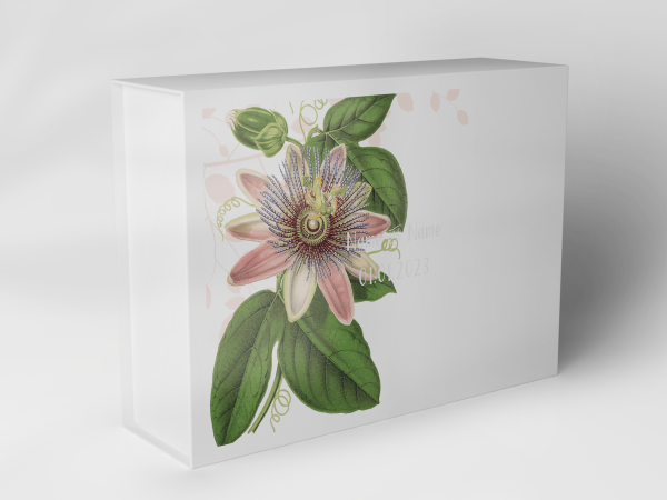 Geschenkbox "Passionsblume und Blätter" 1007_05_0016 