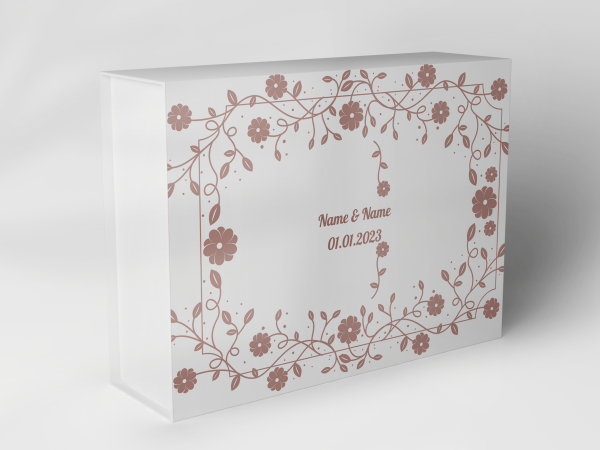 Geschenkbox "Blumenranke in Rosa" 1007_05_0033 