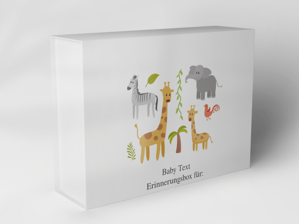 Geschenkbox "Tiere im Dschungel" 1007_01_0023 
