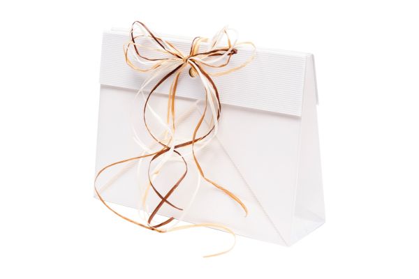 Papier-Geschenktasche "Dallas" in versch. Farben u. Größen, Naturpapier 3107G 