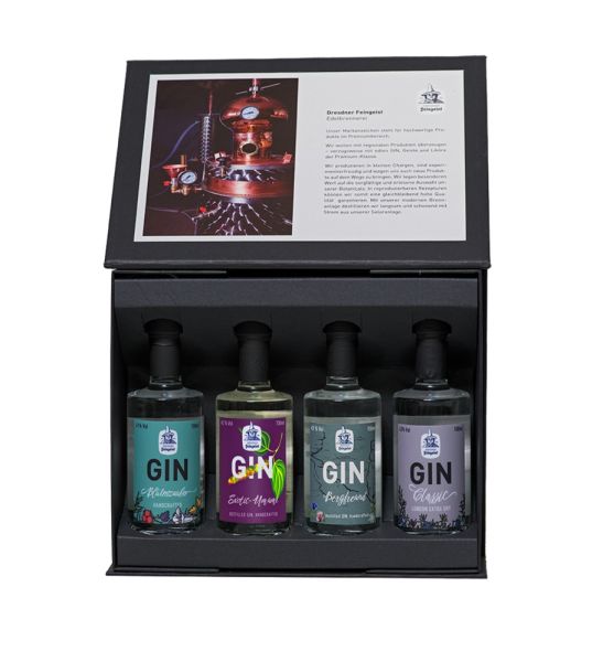 Geschenkset "GIN Tastingbox 4x 100ml" G35101_01 