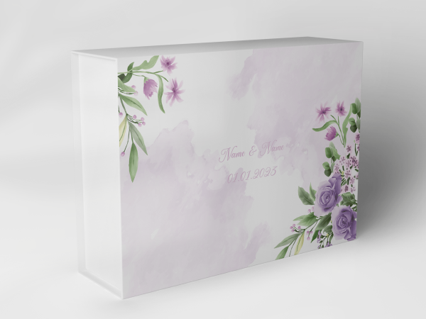 Geschenkbox "Lavendelblüten und Aquarell" 1007_05_0049 
