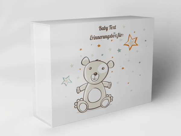 Geschenkbox "Teddy und Sterne" 1007_01_0033 