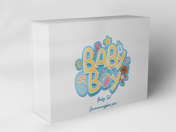 Geschenkbox "Baby Boy Sterne" 1007_01_0043 