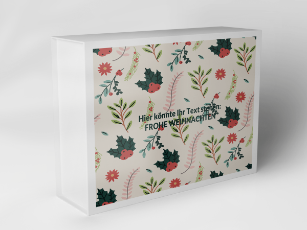 Geschenkbox "Weihnachtsbeeren und Zweige" 1007_08_0048 