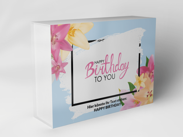 Geschenkbox "Blumen und Geburtstagsschriftzug" 1007_04_0036 
