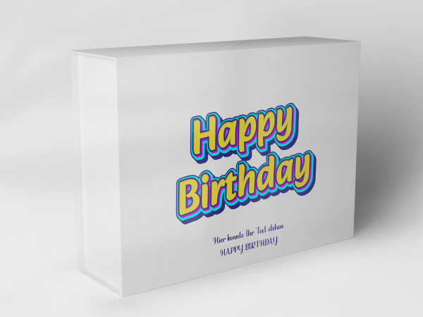 Geschenkbox "Happy Birthday Schriftzug" 1007_04_0050 