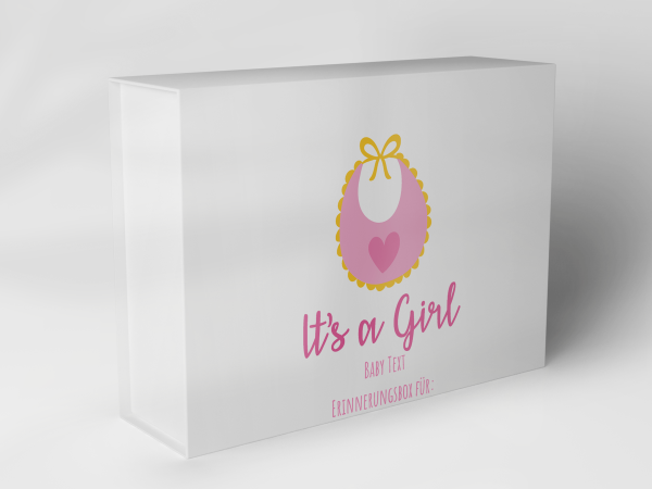 Geschenkbox "Babylätzchen und Herz" 1007_01_0055 