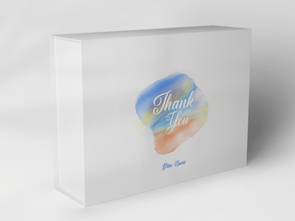 Geschenkbox "Aquarell Thank You" 1007_02_0014 Geschenkbox "Aquarell Thank You" 1007_02_0014