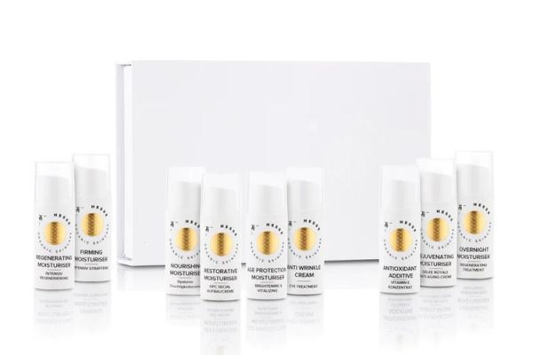 Geschenkset "PROBIERSET – 6 Anti-Aging Feuchtigkeits-Tagescremen, 1 Nachtcreme, 1 Augencreme und 1 Vitamin E Konzentrat" G21006_13 Geschenkset "PROBIERSET – 6 Anti-Aging Feuchtigkeits-Tagescremen, 1 Nachtcreme, 1 Augencreme und 1 Vitamin E Konzentrat" G21006_13