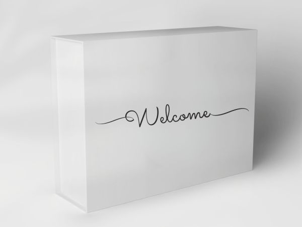 Geschenkbox "Willkommensschriftzug" 1007M5_ Geschenkbox "Willkommensschriftzug" 1007M5_