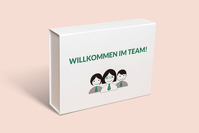 ONBOARDING BOX FÜR IHRE MITARBEITER
